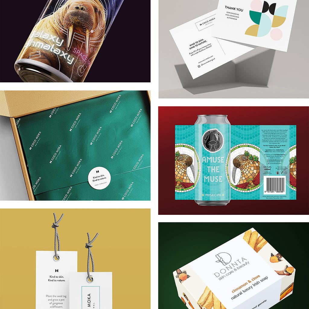 Examples of packaging design by Darya Solomenko