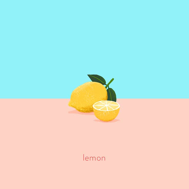 Tasty Tidbits - Lemon illustration