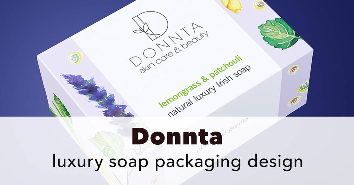 DONNTA - Luxury Soap Packaging Design by Darya Solomenko