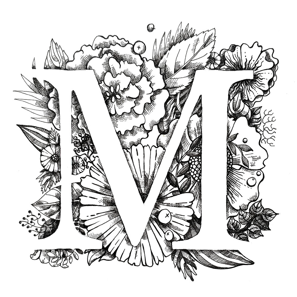 Letter M Illustration